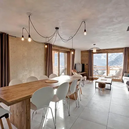 Lodge 10 Personnes Proche Pistes Et Commerces Belle Vue La Plagne Exterior photo
